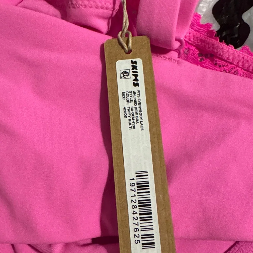 Lace Unlined Demi Bra | Fits Everybody | Taffy Multi - Picture 4 of 9